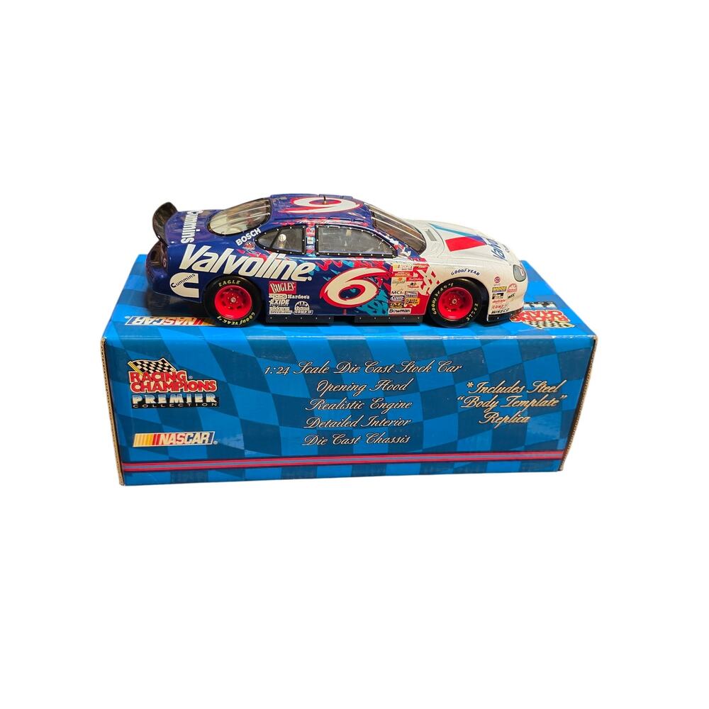 Mark Martin #6 Valvoline Ford Taurus Racing Champions Premier 1:24 Nascar